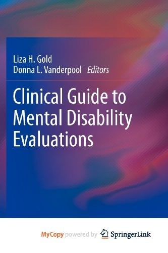 Clinical Guide to Mental Disability Evaluations