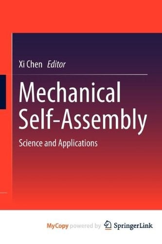 Mechanical Self-Assembly: Science and Applications