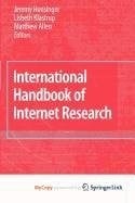 International Handbook of Internet Research