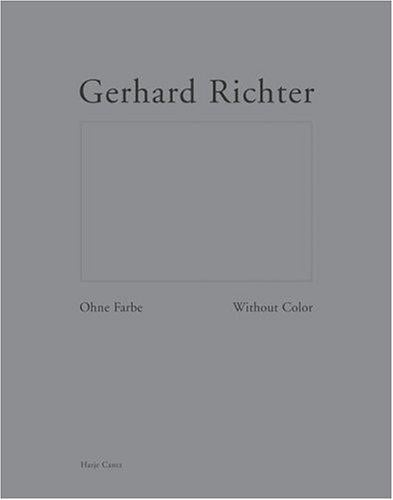 Gerhard Richter: Without Color