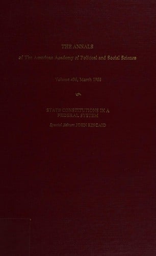 State Constitutions in a Federal System