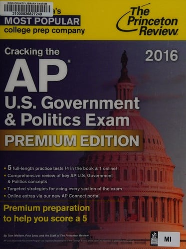 Cracking the AP: U.S. government & politics exam