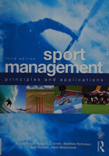 Sport management: principles and applications