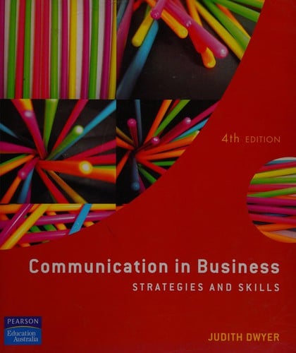 Communication in business: strategies and skills