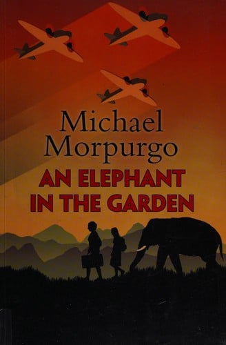 An elephant in the garden