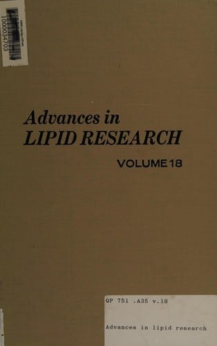 Advances in lipid research