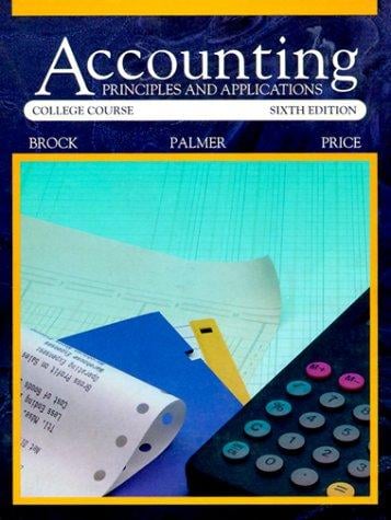 Accounting: principles and applications : college course