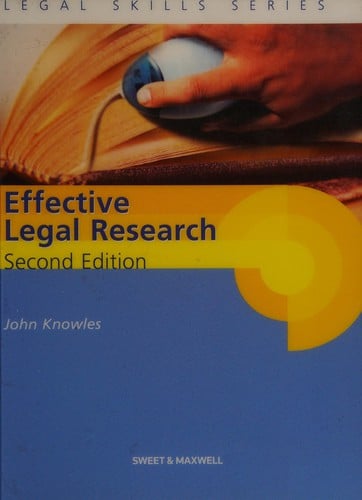 Effective legal research