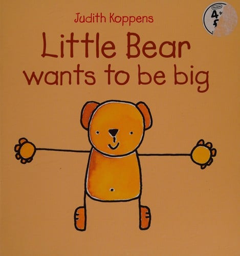 Little bear wants to be big