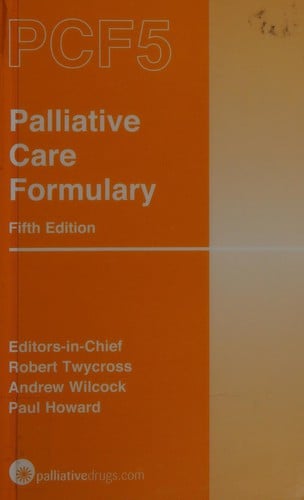 PCF5: palliative care formulary