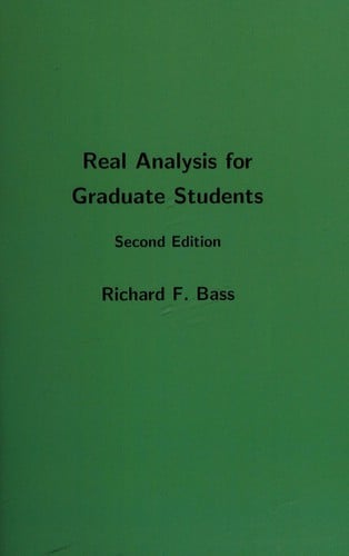 Real analysis for graduate students