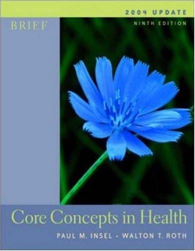 Core Concepts In Health: Brief