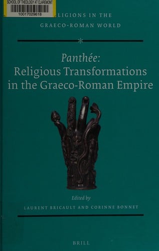 Panthée: religious transformations in the Graeco-Roman Empire