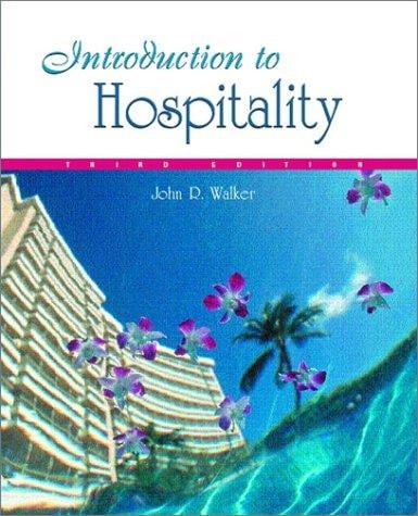 Introduction to hospitality
