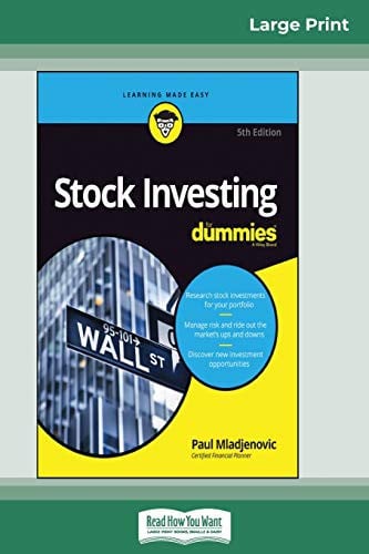 Stock Investing For Dummies, 5th Edition