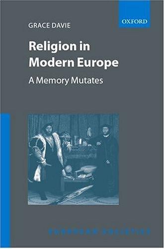 Religion in modern Europe: a memory mutates