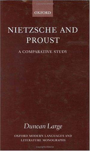 Nietzsche and Proust: a comparative study