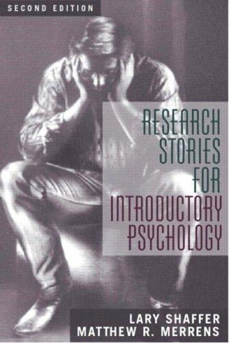 Research stories for introductory psychology