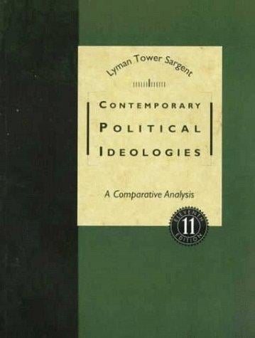 Contemporary Political Ideologies: A Comparative Analysis
