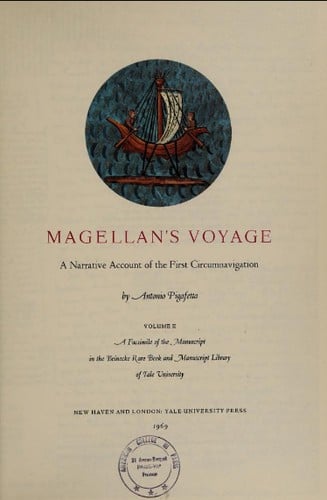Magellan's voyage: a narrative account of the first circumnavigation