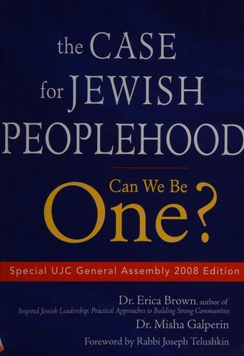 The case for Jewish peoplehood: can we be one?