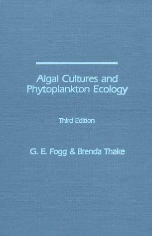 Algal cultures and phytoplankton ecology