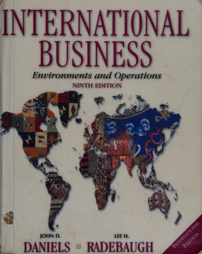 International business: environments and operations