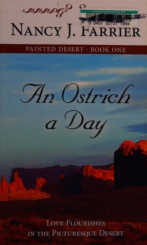An ostrich a day: love flourishes in the picturesque desert