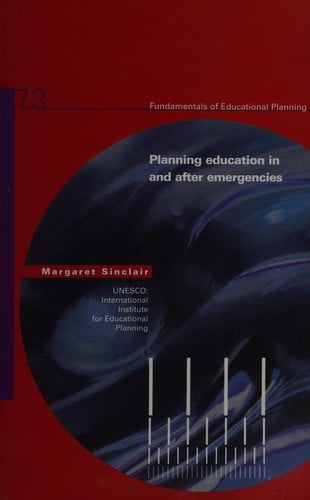 Planning education in and after emergencies