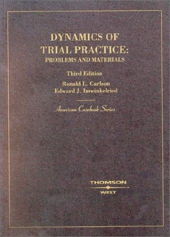 Dynamics of trial practice: problems and materials