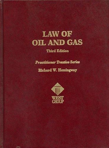 The law of oil and gas