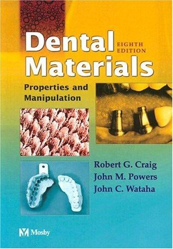 Dental materials: properties and manipulation