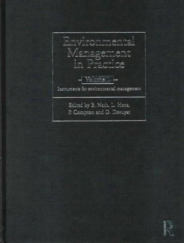 Environmental Management in Practice, Volume 1
