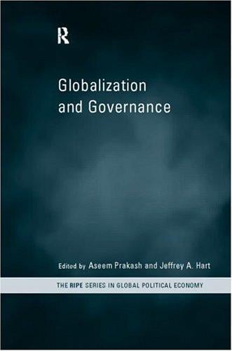 Globalization and Governance (Ripe Series in Global Political Economy)