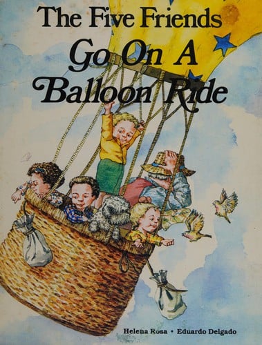 The five friends go on a balloon ride