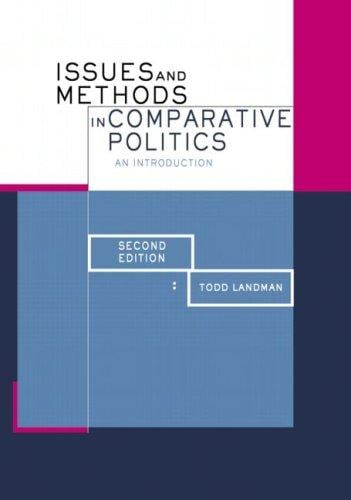 Issues and methods in comparative politics: an introduction