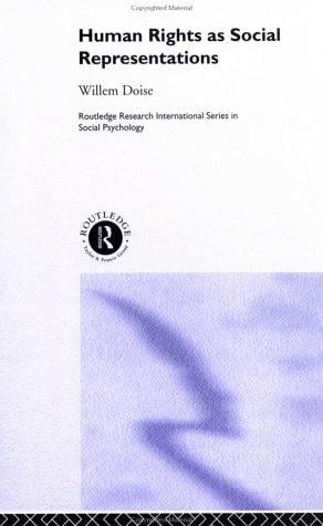 Human rights as social representations