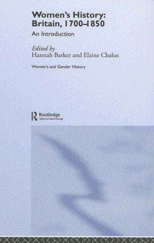 Women's history: Britain 1700-1850 : an introduction
