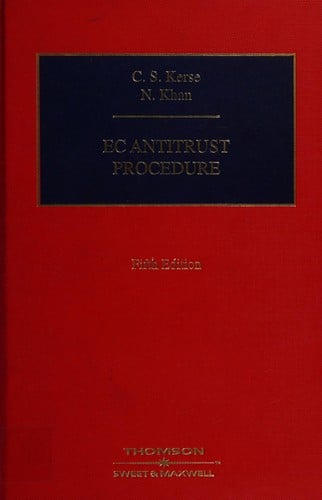 EC Antitrust Procedure