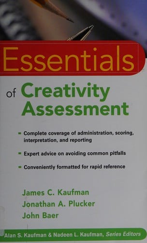 Essentials of creativity assessment