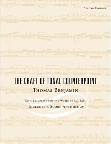 The Craft of Tonal Counterpoint