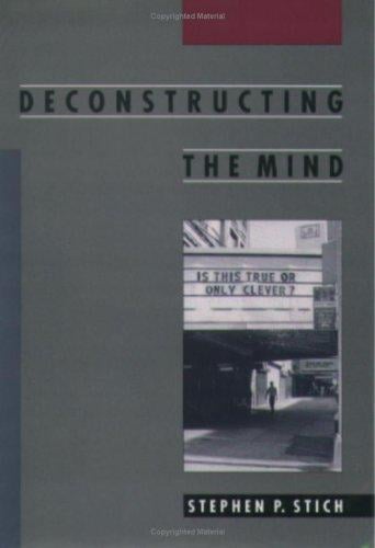 Deconstructing the mind