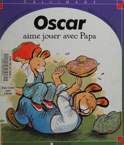 Oscar aime jouer avec papa