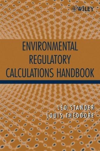 Environmental Regulatory Calculations Handbook