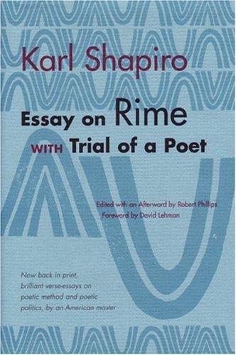 Essay on rime: with, Trial of a poet