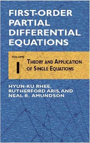 First-order partial differential equations