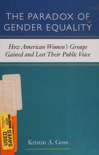 The paradox of gender equality: how American women's groups gained and lost their public voice