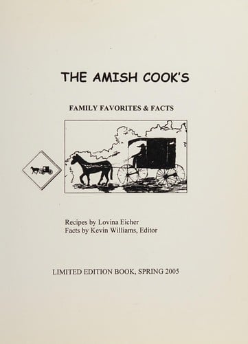 The Amish cook's family favorites & facts