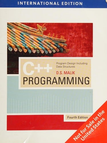 C++ programming: program design including data structures