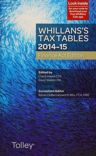 Whillans's tax tables, 2014-15: Finance Act edition